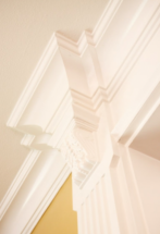 Residential interior painting project completed in Mobile Alabama by Meadows Painting.