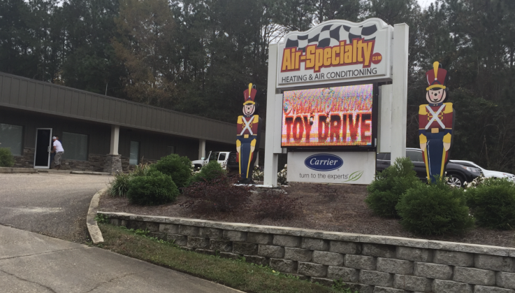 Exterior painting project completed in Mobile, Alabama by Meadows Painting.